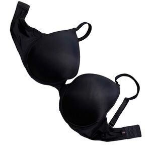 Victoria’s Secret Black and Pink Push-up Bra 34DD